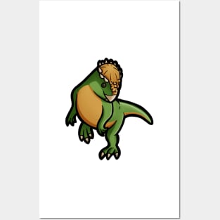 Cute Pachycephalosaurus Dino Dinosaur Posters and Art